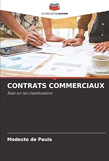 CONTRATS COMMERCIAUX: Essai sur les classifications
